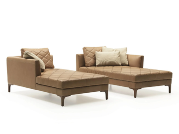 DS-48 - Upholstered leather day bed by de Sede - view 2